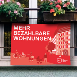 1 Wohnfahne (70x100 cm)